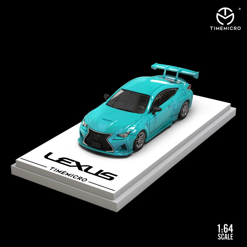 Time Micro 1:64 Lexus RCF широкополосная литая модель автомобиля |