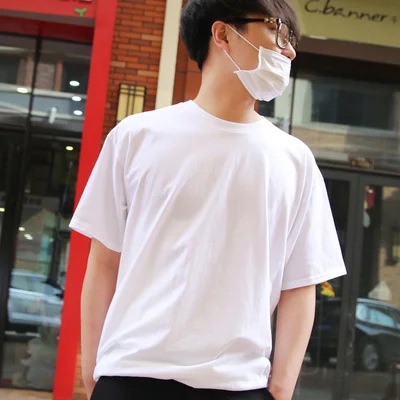 

New summer short-sleeved t-shirt men's trendy men's clothing on the wild 2851
