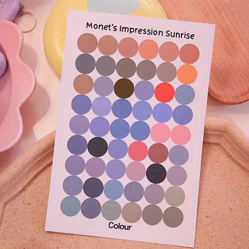 sunrise 3 шт./лот Morandi цветная наклейка s Kawaii Dot канцелярская наклейка s бумажная клейкая наклейка для детей DIY Скрапбукинг принадлежности для альбома - Цвет: sunrise