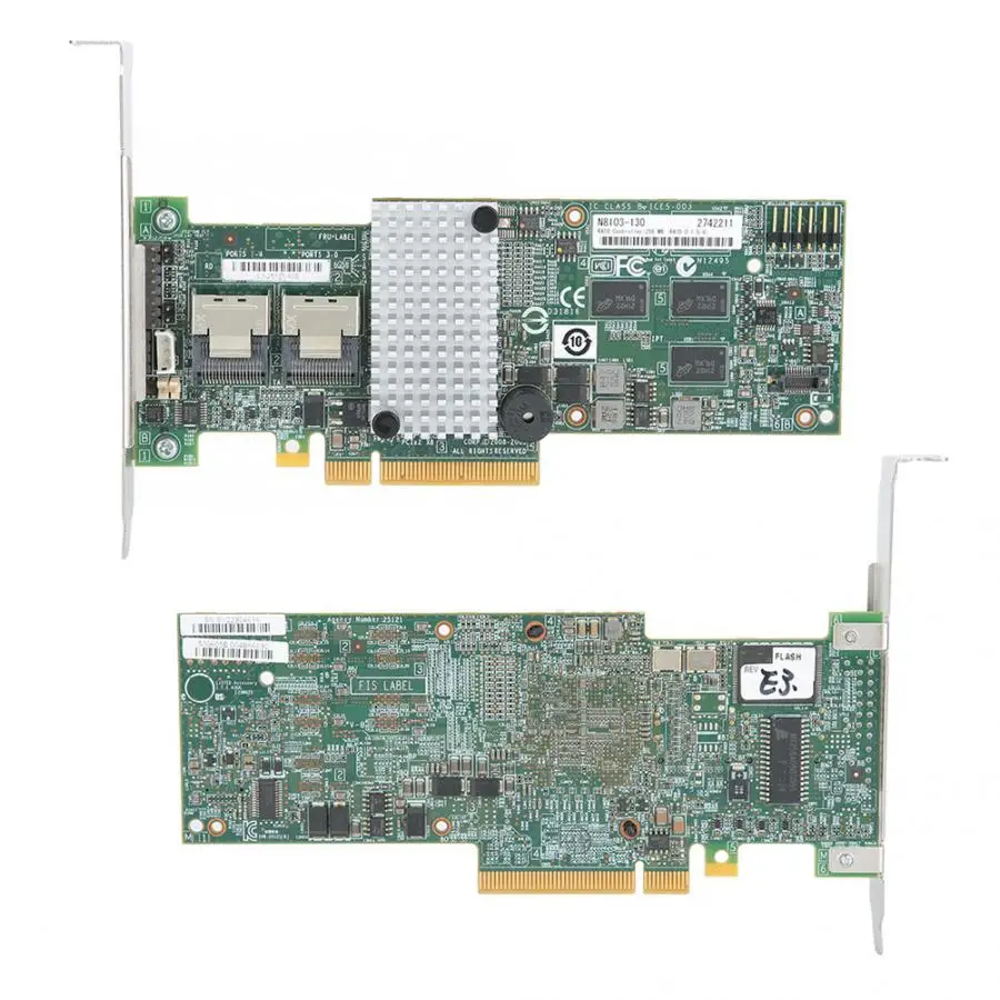 LSI 9264 8i RC контроллер RAID карты PCIE 6 Гбит/с 256M SATA SAS поддержка 0 1 5 карта контроллера| |