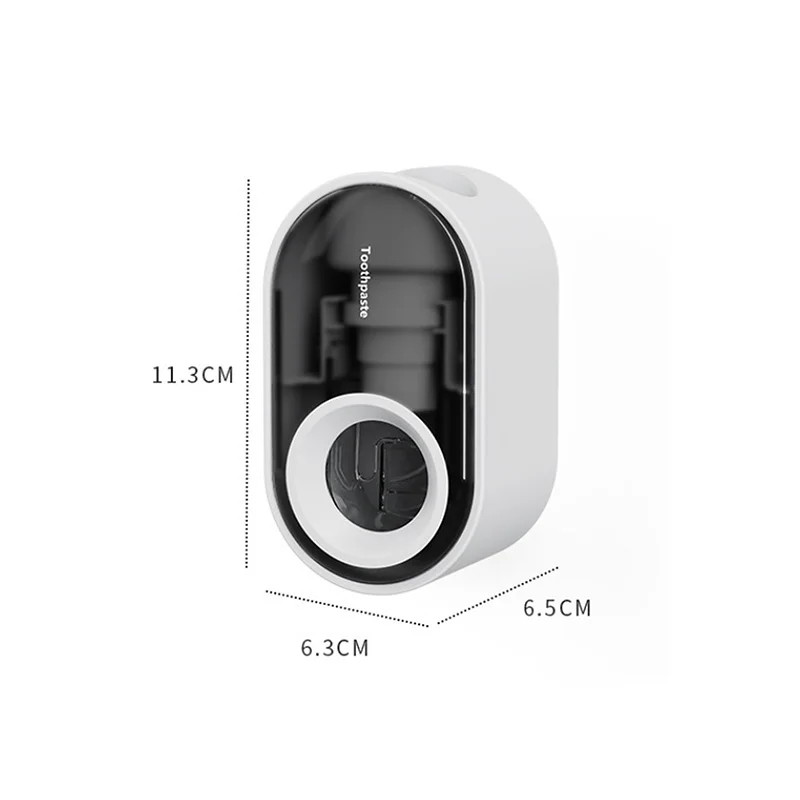 

Bathroom Accessories Set Automatic Toothpaste Dispenser Toothpaste Squeezer Wall Mount Holder Toothbrush Squeezer Holder Rack