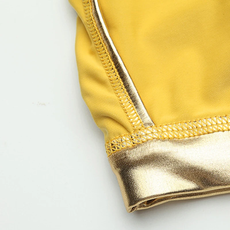 Мужское нижнее белье с заниженной талией из искусственной кожи сексуальное