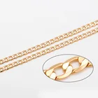 XP Jewelry-( 45 см * 4 мм) 18k позолоченные ожерелья Figaro NK 1:1 для мужчин и женщин модные ювелирные изделия без никеля