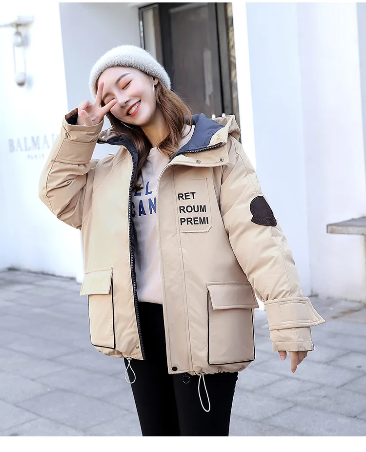 Abrigos Mujer Invierno Short Winter Jacket Women Fur Cotton Padded Jacket Female Parka Womens Jacket Winter Coat for Woman