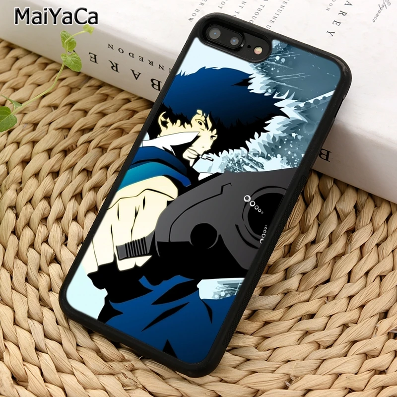 MaiYaCa Спайк Шпигель ковбой Bebop аниме чехол для телефона iPhone 5 6S 7 8 plus 11 12 Pro X XR XS Max Samsung
