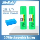 LiitoKala оригинальный новый бренд 18650 2500 мАч перезаряжаемая батарея 3,6 В INR18650 25R M 20A разряд Лидер продаж