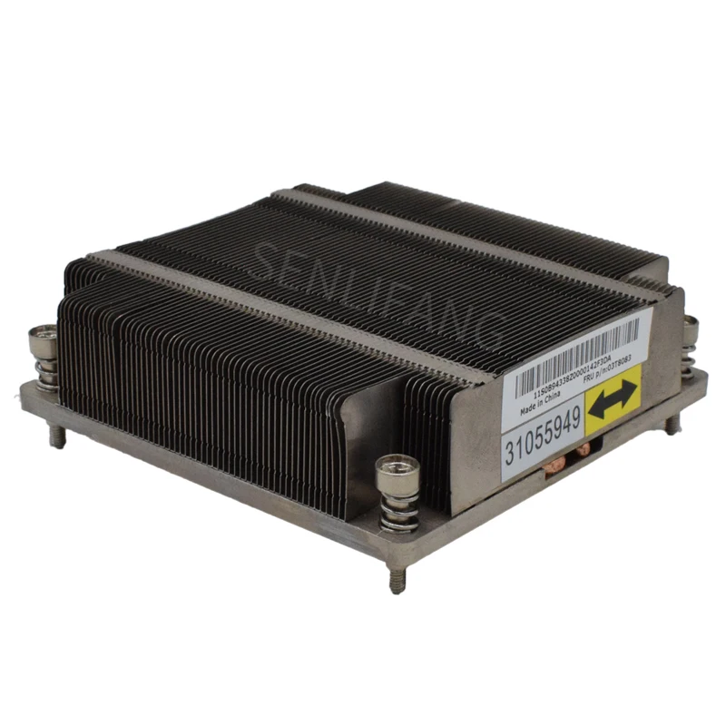 Процессор радиатора 03t8083 03x3880 теплоотвод для сервера RD330 RD340 RD430 rd440 Процессор 1U 1366 1356 процессор радиатор охлаждения 31055949