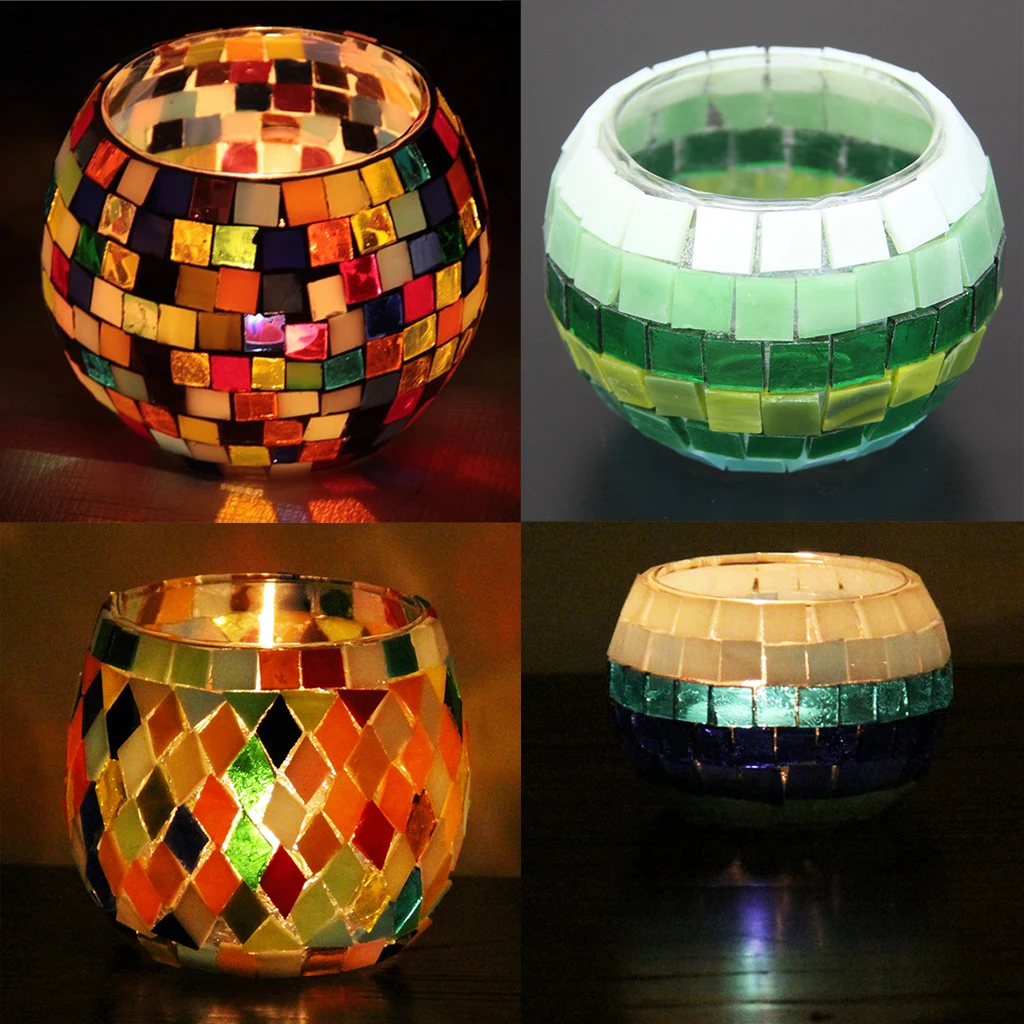 Много стилей красочные стеклянные мозаичные плитки Tessera для DIY ремесла игрушки