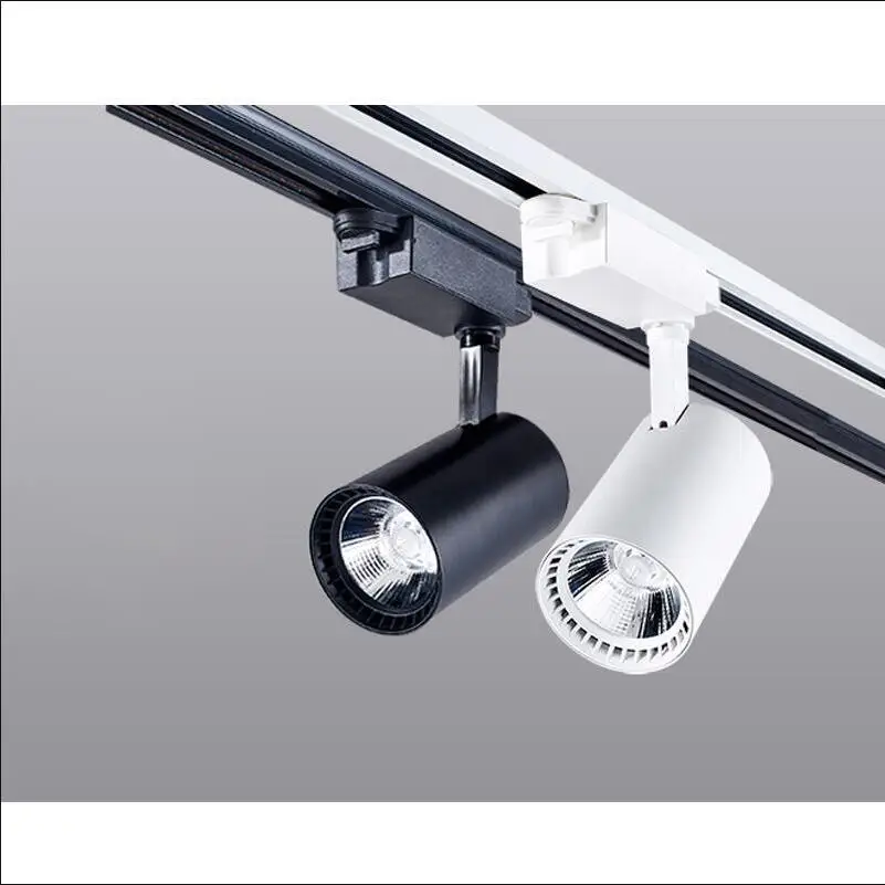 Внутренний Трековый светильник 5 Вт 10 15 20 30 монолитный блок светодиодов для дома