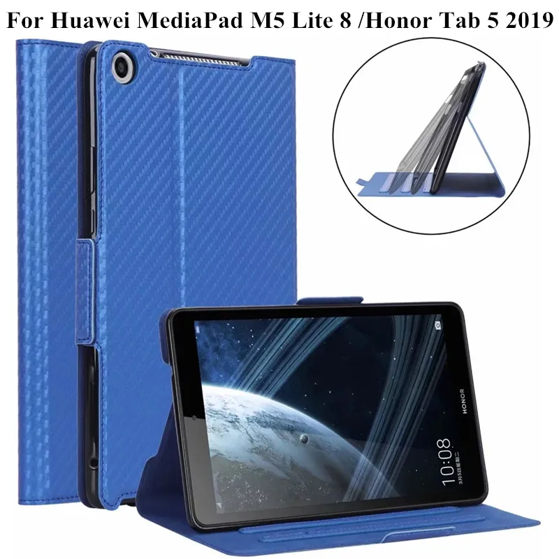 

Чехол для Huawei MediaPad M5 Lite 8 2019, роскошный ультратонкий легкий Магнитный чехол для планшета Huawei Honor Tab 5, чехол 8,0 дюйма