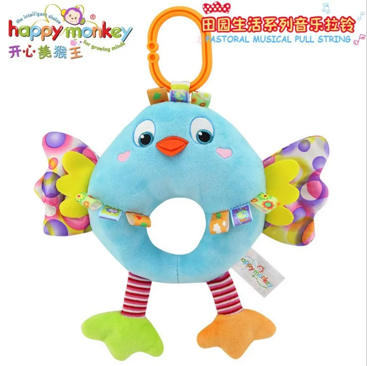 Горячая Распродажа 25 см детская погремушка игрушка плюшевые подвесные