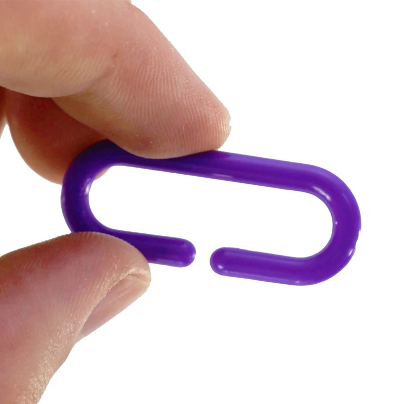 100 шт. сахарный планер попугай аксессуары для птиц C-образные зажимы пластиковые