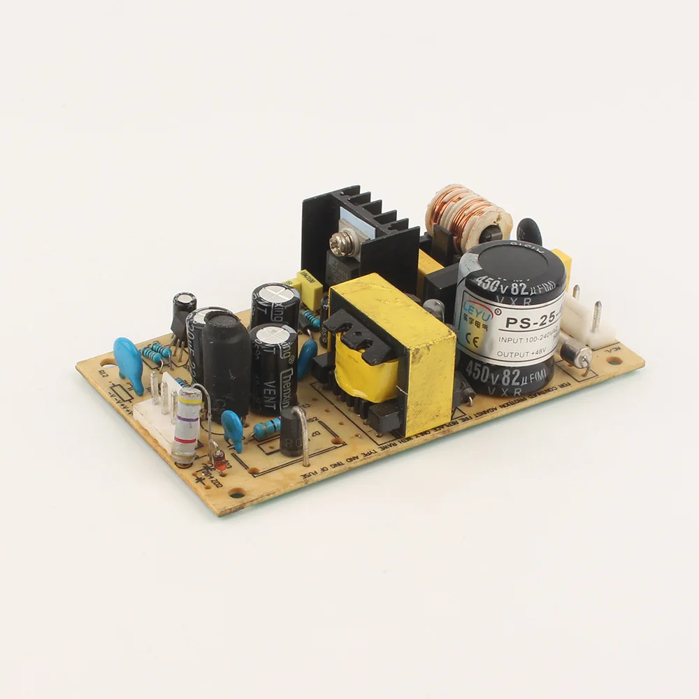 Импульсный источник питания 25 Вт с одним выходом 5 В 12 24 48 переменный/постоянный