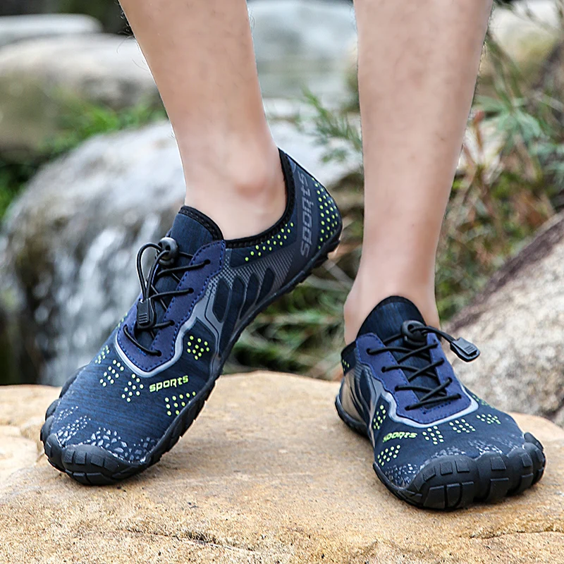 Спортивная обувь Женская водонепроницаемая мужские пляжные сандалии дышащая