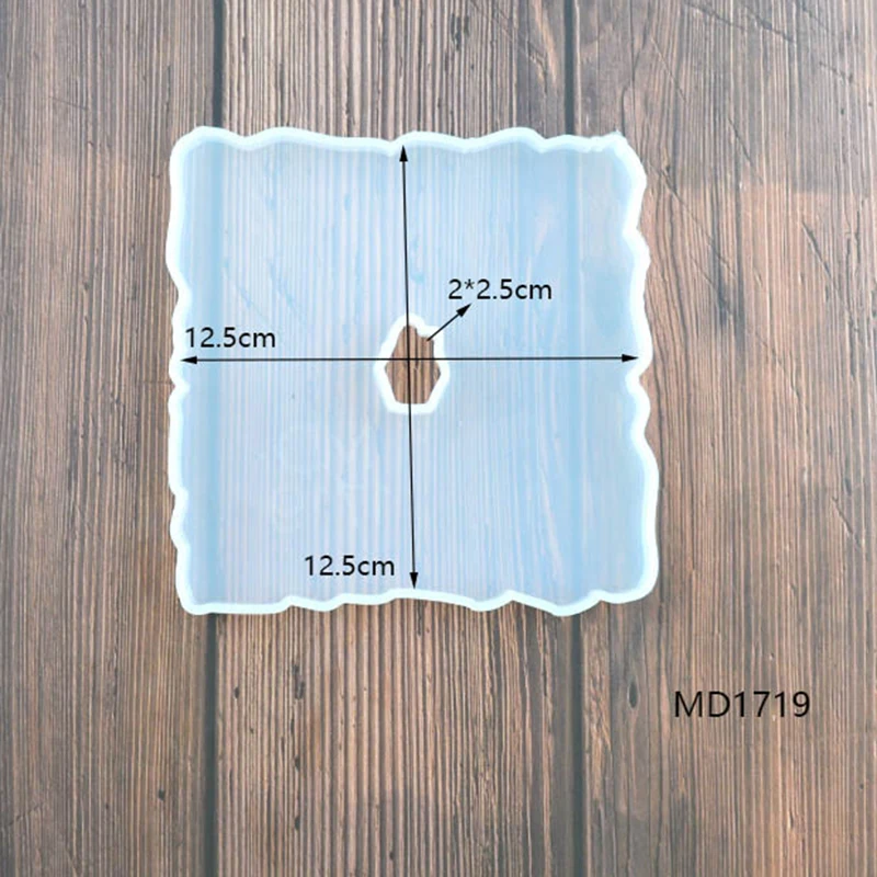 

Agate Coasters Resin Casting Mold Silicone Jewelry Making Epoxy Mould Craft Tools C1
