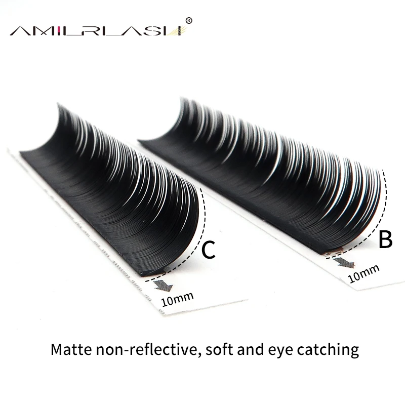 

8-18mm False Eyelashes Set Mink Lashes Natural Long Eyelashes Dramatic Volume Faux Cil Individual Makeup Eyelash Extension