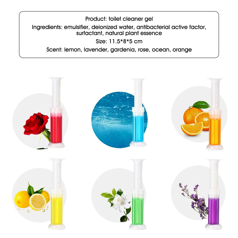 

Flower Aromatic Toilet Gel Toilet Deodorant Cleaner Toilet Fragrance Remove Odors And Leave No Traces Household Chemicals
