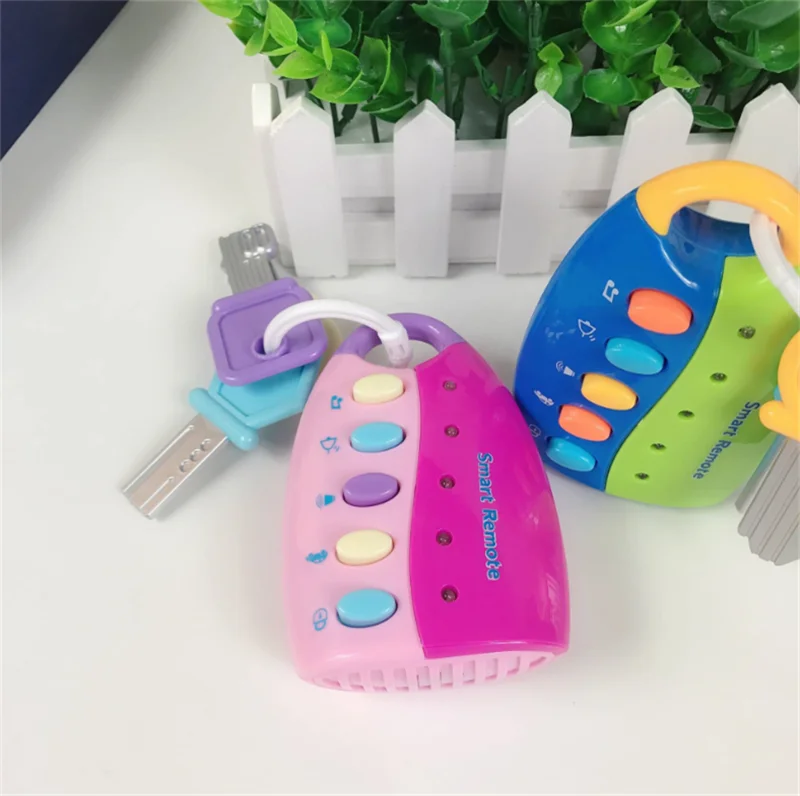 Детская игрушка музыкальный Автомобильный ключ вокальный умный пульт