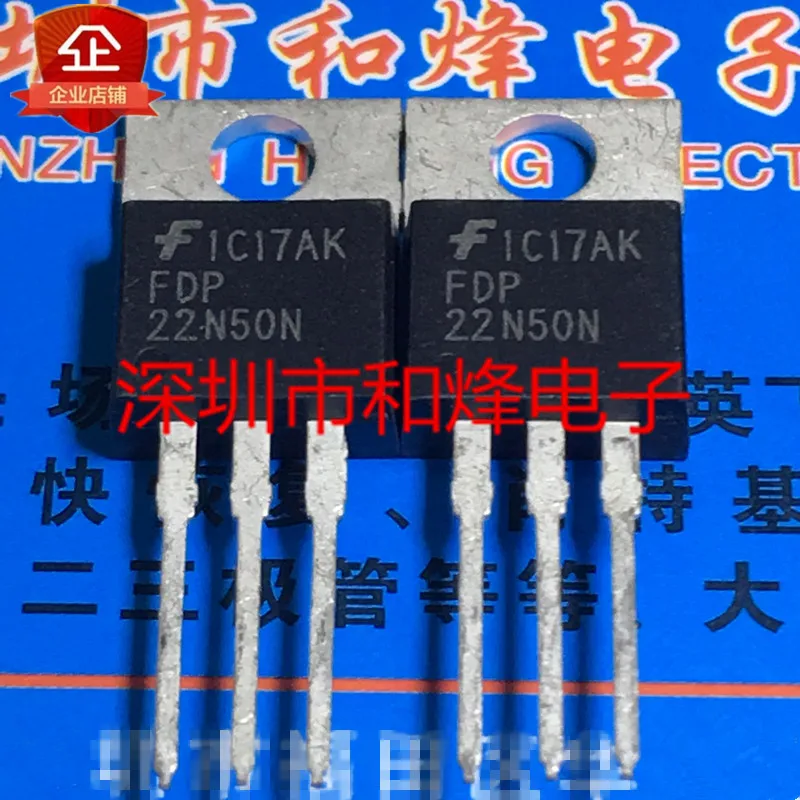 

10PCS FDP22N50N TO-220