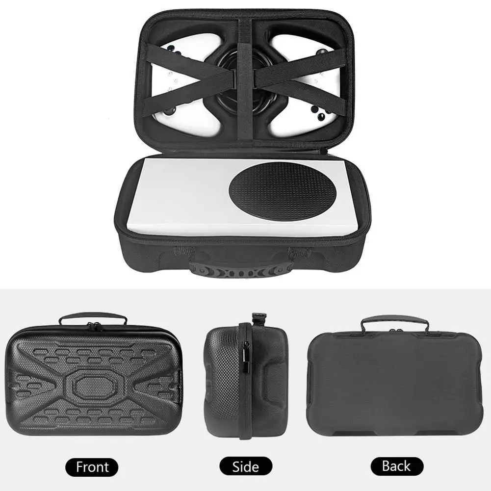 Travel Portable Large-Capacity Storage Bag For Xbox Series S Game Console Gamepad Dustproof And Shockproof Zipper Box | Электроника
