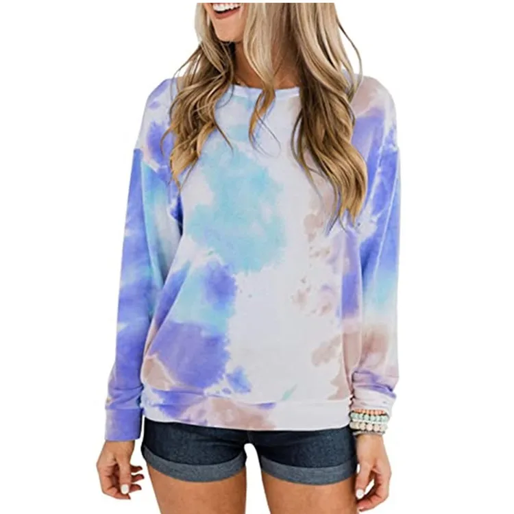 Женская толстовка с капюшоном принтом в виде галстука осенняя кофта длинным