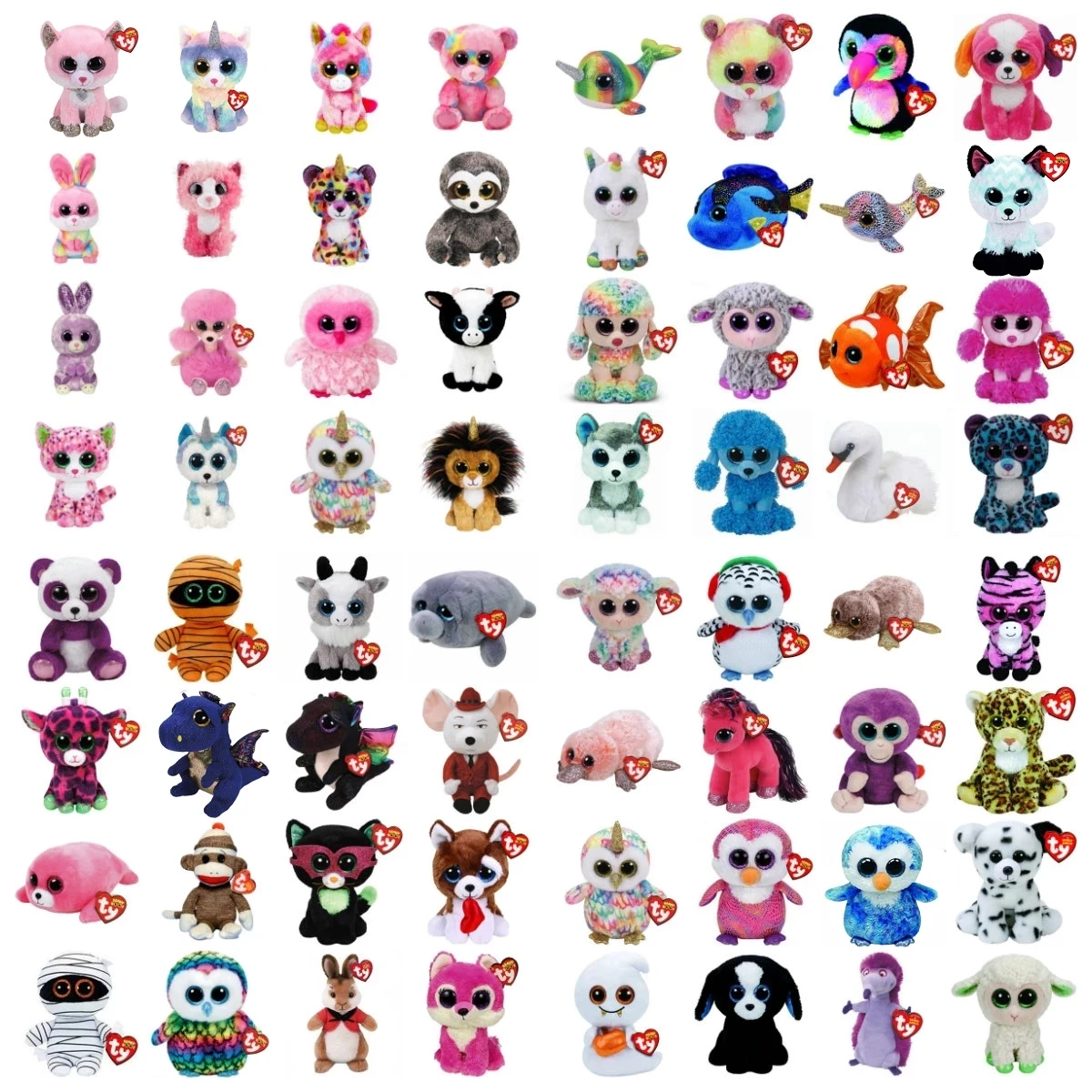 

15 см Ty Beanie Большой Глаз Мягкие набивные животные Ленивец Кот Единорог лиса Дракон Пингвин Сова рыба собака плюшевые куклы игрушки Детский п...