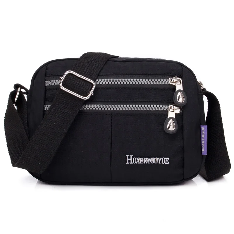 

Women's Messenger Bags Small Ladies Nylon Handbag Travel Casual Tote Shoulder Female High Quality Multi-pocket Crossbody Bag