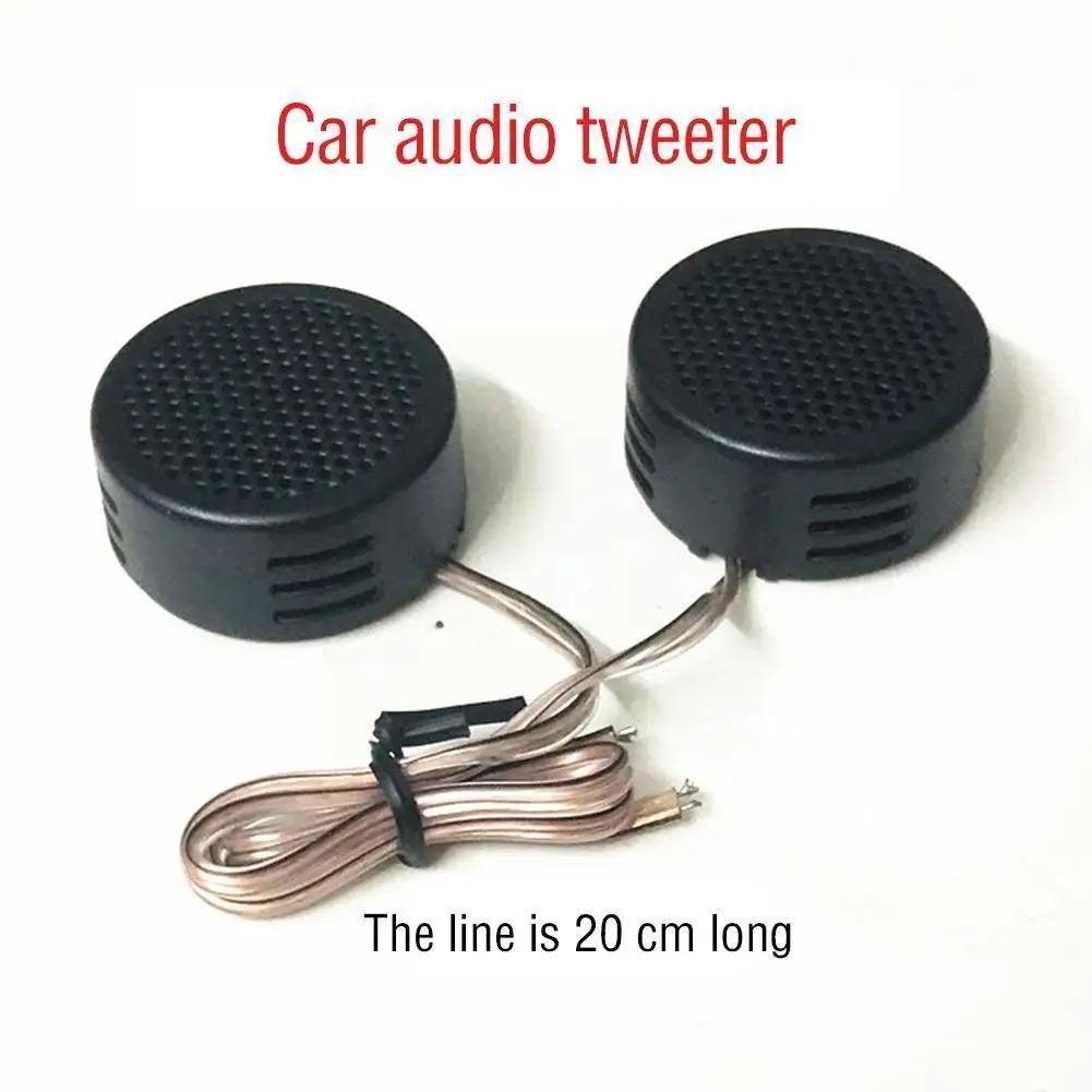 

Car Tweeters Universal High Efficiency Mini Dome Tweeter Power Loudspeaker Audio Car Sound Loud Speaker Super Tweeters S3P9