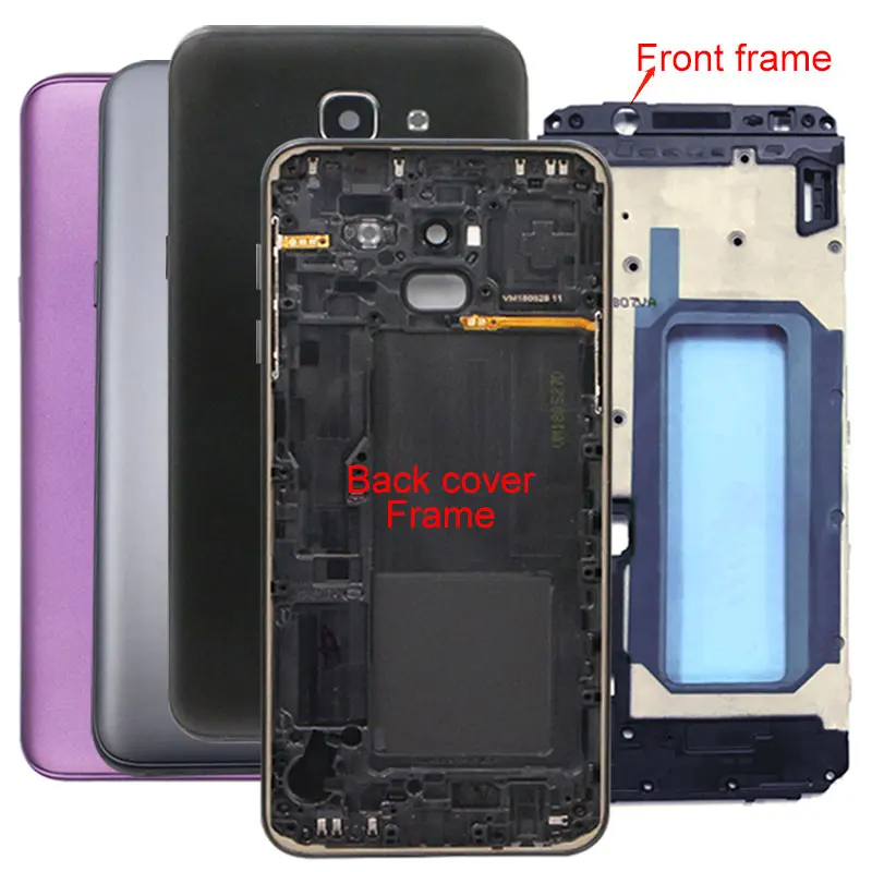 Корпус средней рамки задняя крышка батареи с кнопками громкости питания ЖК