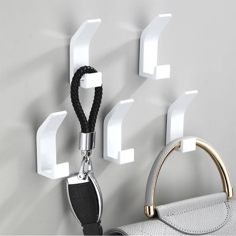 

Wall-Mounted Single Hook Small Hook Wall-Mounted Bathroom Towel Hook Used For Bathroom And Kitchen Accessories