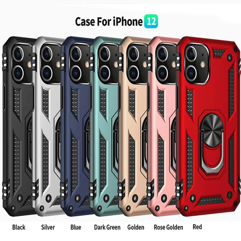 Shockproof Military Grade Phone Case For iPhone 12 Pro Max Anti-Fall Drop-Tested Protection Case for iPhone 11 X XR XS MAX 6 7 8