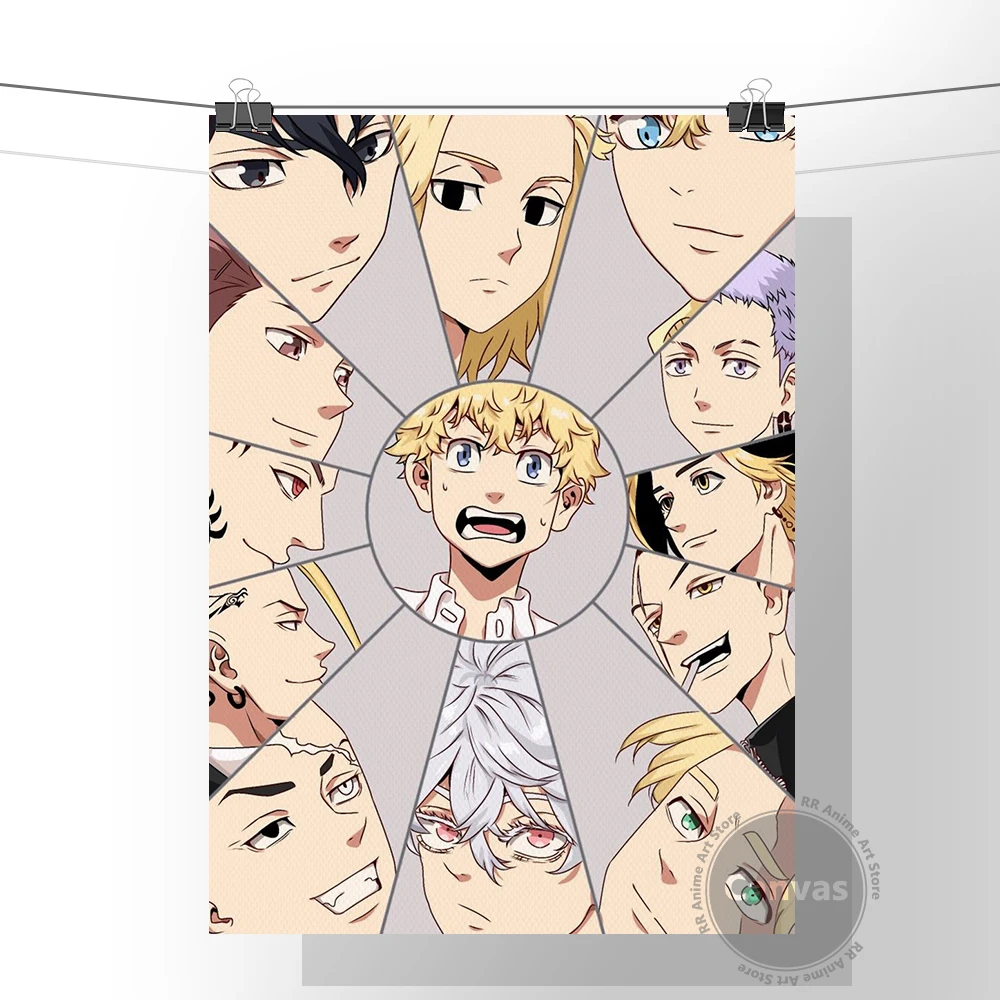 

Аниме Takemichi Токийский Мстители постер картины для дома манга украшение картины на холсте HD Печать настенное искусство модульная гостиная