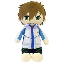 Новое японское аниме бесплатно! Iwatobi плавучий клуб Тачибана Макото большая плюшевая Мягкая кукла 37 см детские игрушки