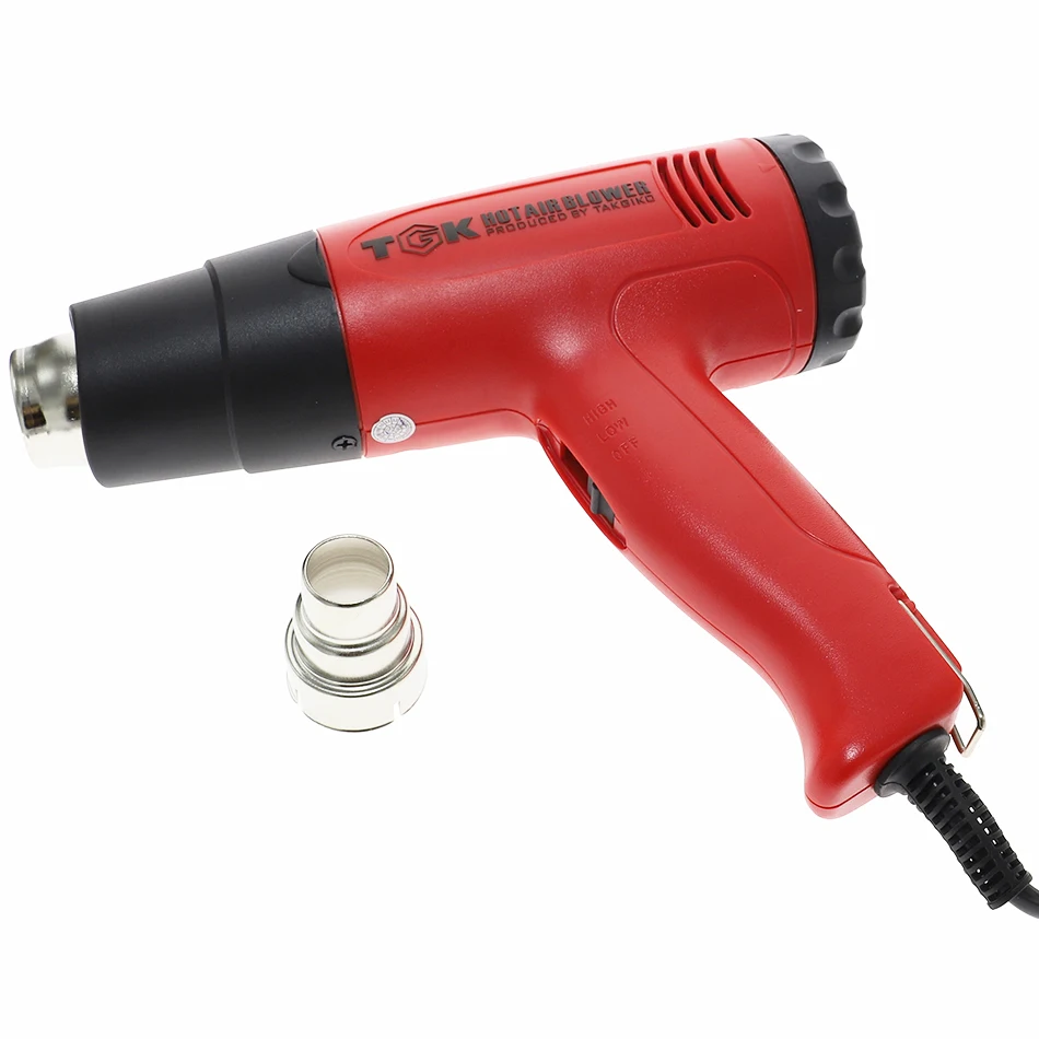 

1800W Hot Air Gun Temperature-controlled Hot Air Hair Dryer Air Gun Heat Gun For Soldering Building Construction Industrial Tool