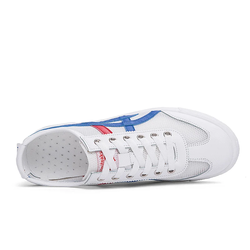 Новые вулканизированные летние кроссовки женские белые кожаные и парусиновые