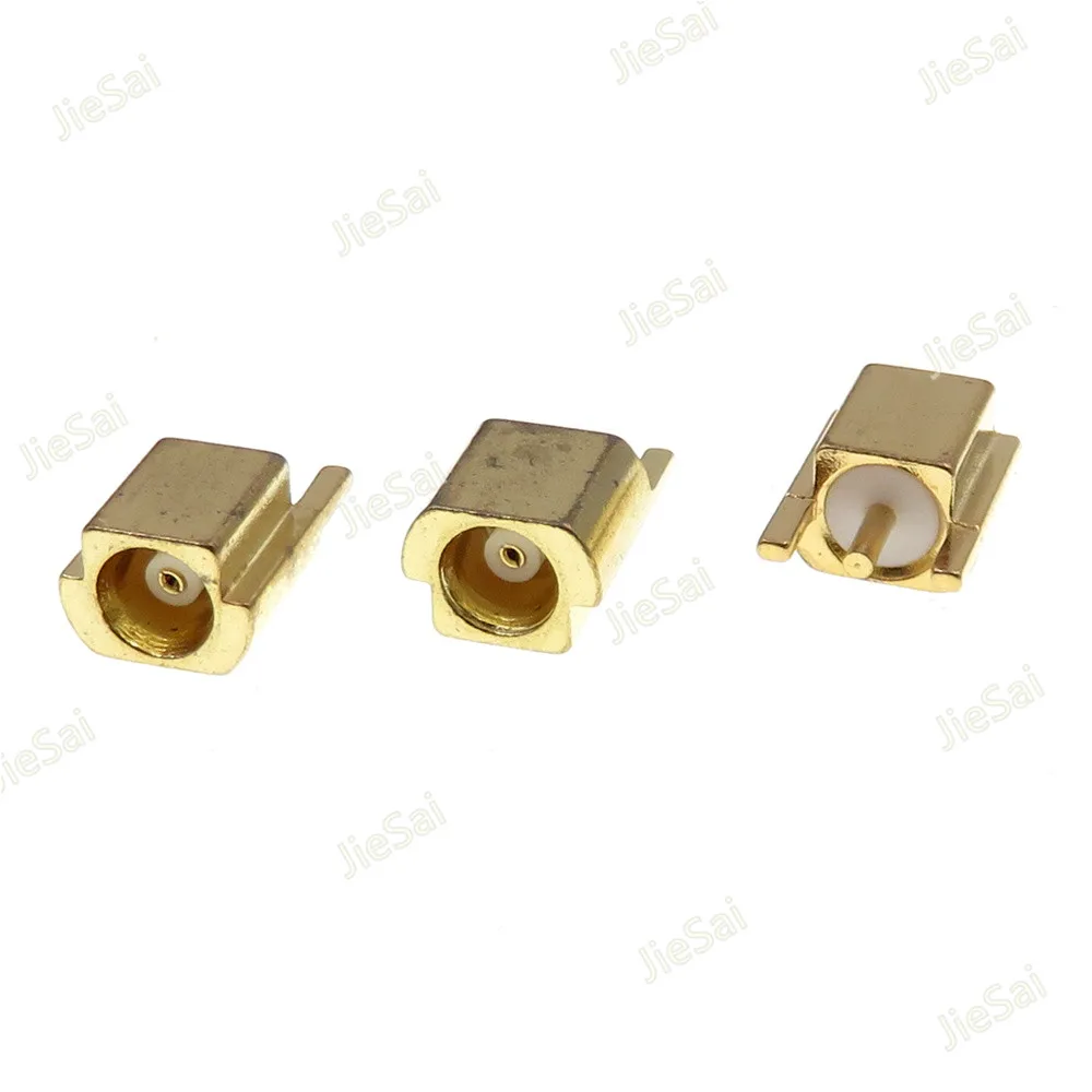 

5pcs MCX-KE Female Plug Connector 3 Pin RF Adapter For Patch Solder PCB Board
