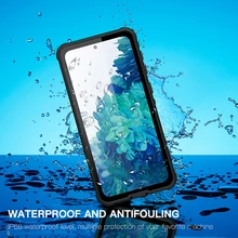 IP68 Real Waterproof Case For Samsung S21 Ultra Note 20 10 + 9 8 S20 S10 S9 Plus Transparent Under Water Proof Phone Case Cover