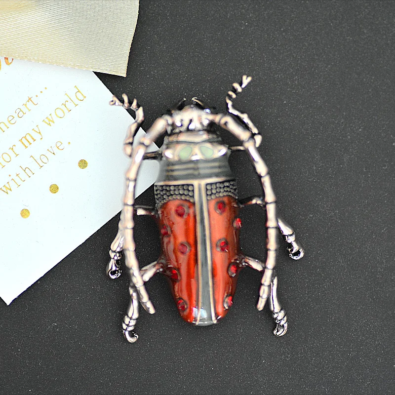 Muylinda брошь в виде жука насекомое клизма булавка женские булавки и броши