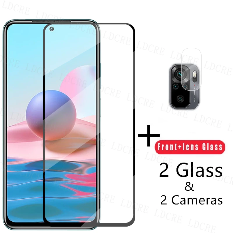 Защитное стекло для Xiaomi Redmi Note 10, 4G, Note 10, закаленное