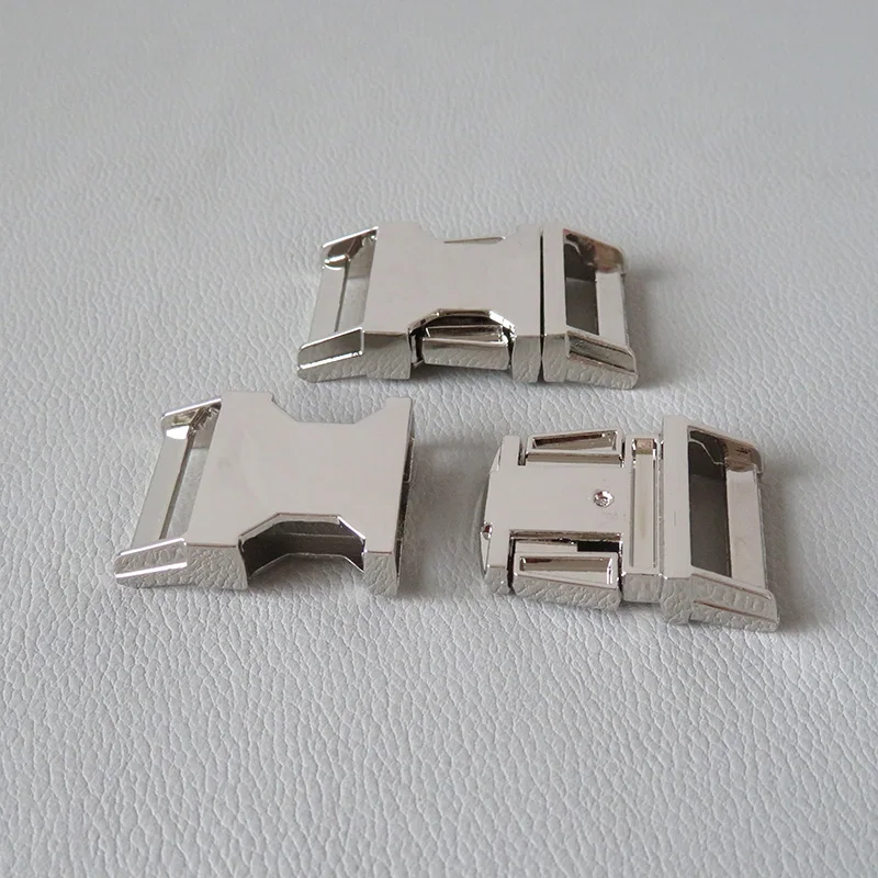 Металлическая застежка для ошейника 10 шт./лот фурнитура собак мм 15 20 25 30 лямки