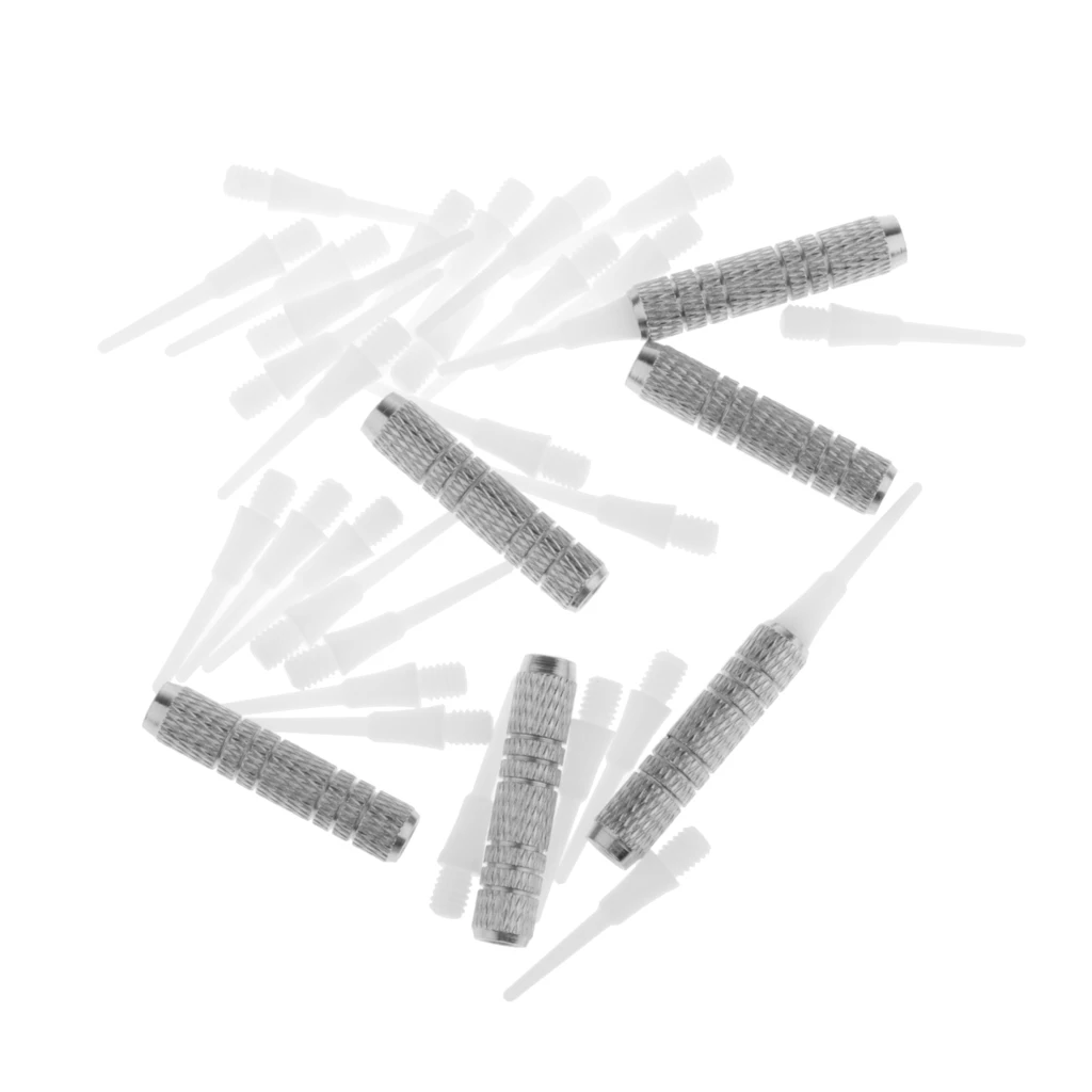 

6 Pcs 7g Darts Replacements Barrels with 30pcs Soft Points Darts Accessories