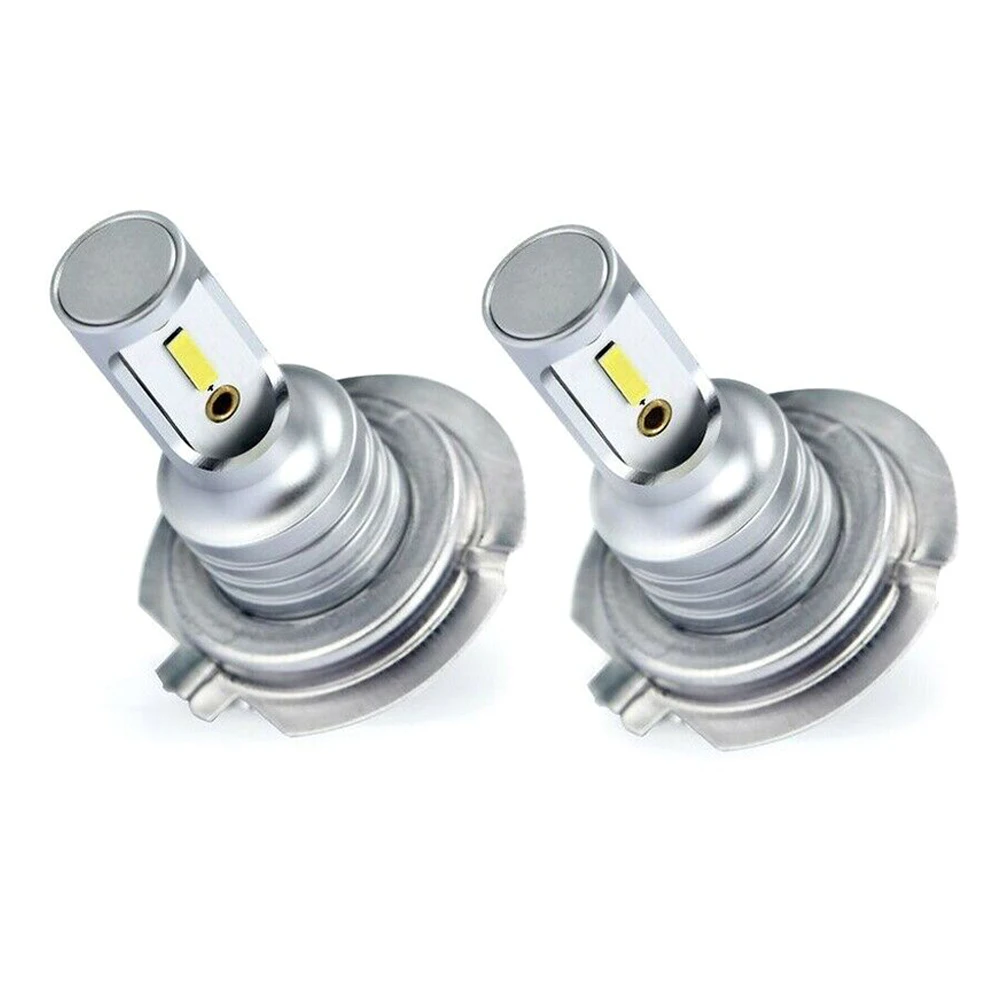 

2PCS H7 LED Headlight Bulbs 55W 8000LM 6000K Car Headlight Conversion Globes Bulbs Lamp Super Bright Car LED Fog Lights H7