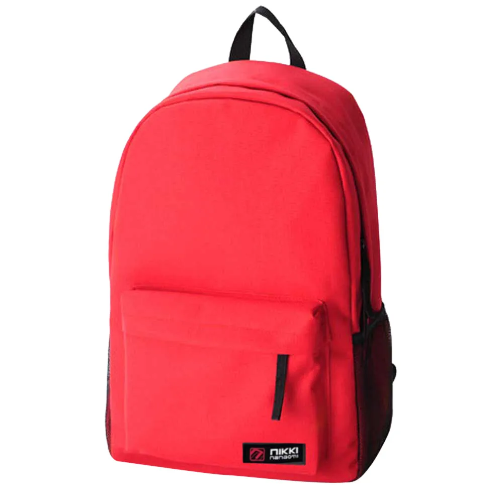 Женский рюкзак из ткани Оксфорд черный школьный для молодых девушек школьная