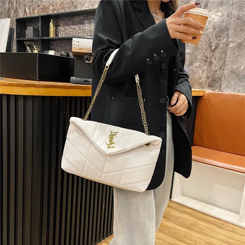 

Boutique fashion small black bag 2021 women's bag new chain bag texture foreign style single shoulder bag
