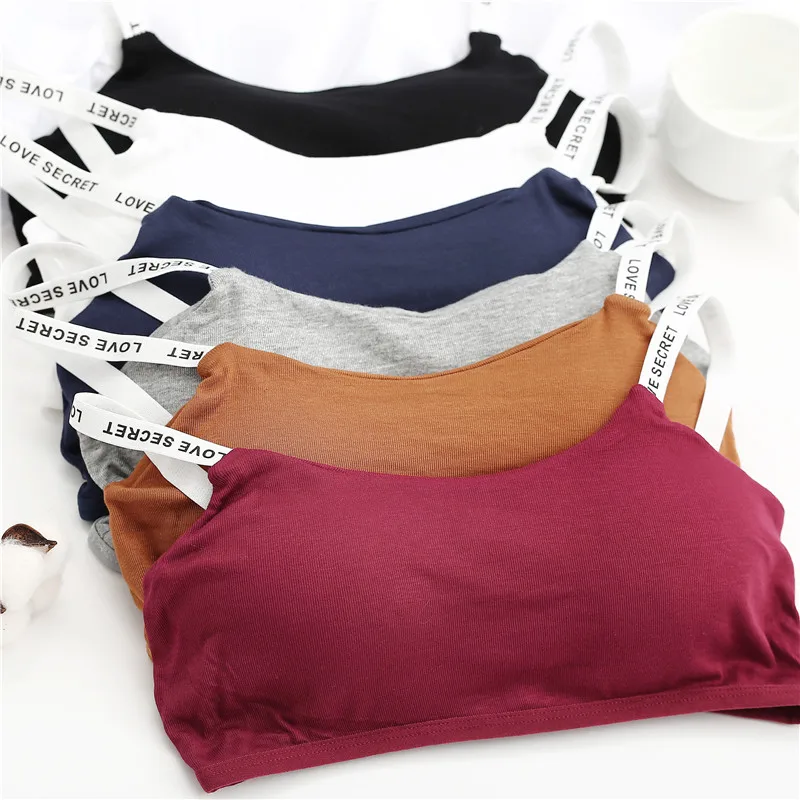 

Мягкий мягкий бюстгальтер без косточек, модные бюстгальтеры с надписью для женщин, сексуальный бюстгальтер без косточек, женское нижнее бе...