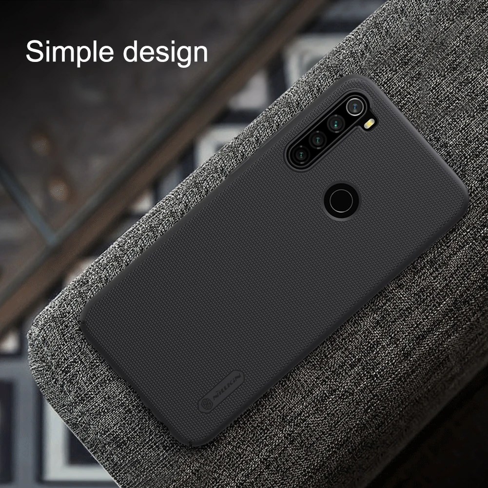 Чехол-накладка NILLKIN для Xiaomi Redmi Note 8 Матовый Жесткий чехол-накладка 6 3 дюйма M1908C3JG |