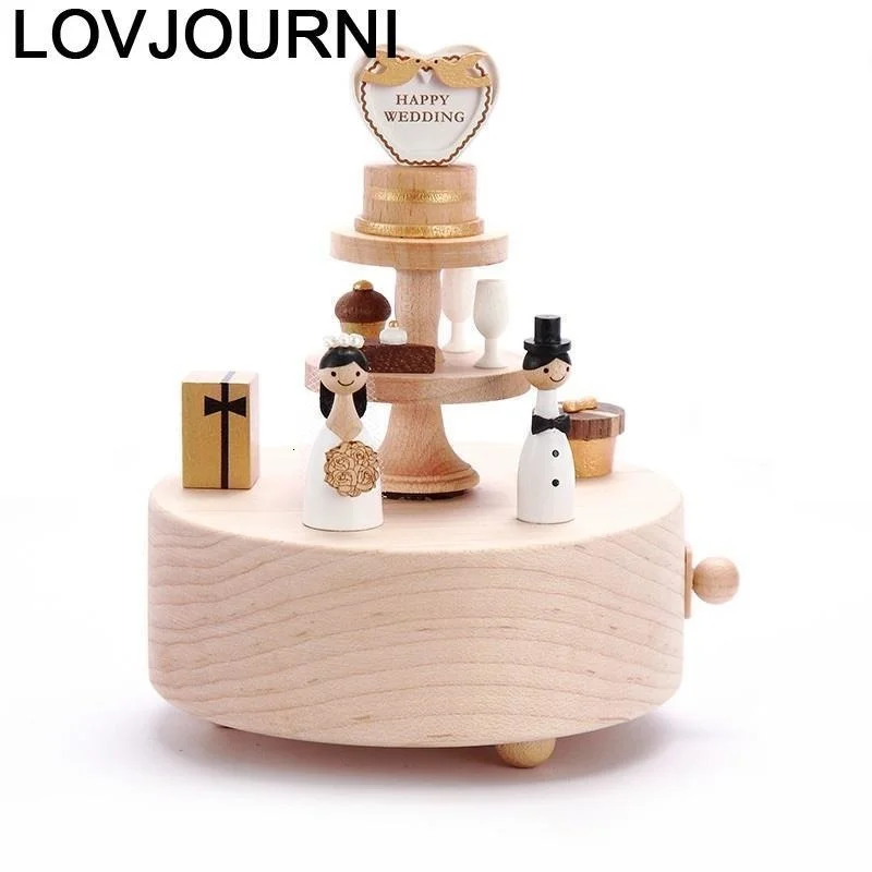 

Pozytywka Muzik Kutusu Madera Carillon Scatole Musicali Ballerina Musicale Wood De Musica caja Musical Carousel Music Box