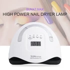 УФ-лампа SUN X7 MAX для сушки гель-лака, 114 Вт, 57 бусин