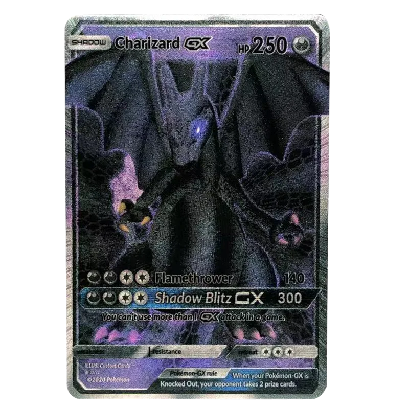 Коллекционная карточка Dark Pokemon коллекционная с покемоном играми детская игрушка