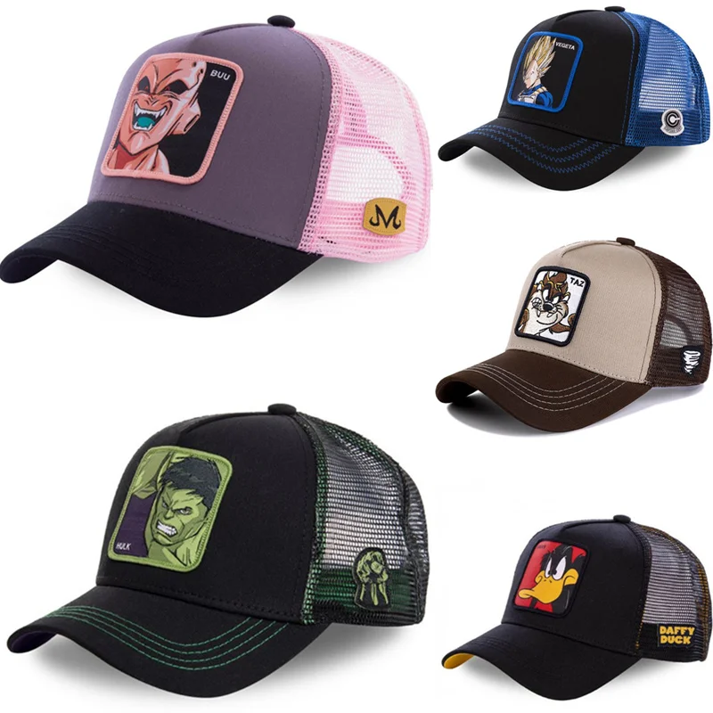 

Новый бренд аниме TAZ хаки Снэпбэк Кепка хлопковая бейсболка для мужчин женщин мужчин хип-хоп папа сетчатая шляпа тракер Прямая поставка